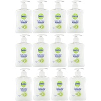 12pc Dettol 250ml Liquid Hand Wash Soap w Aloe Vera/Vitamin E w//Pump