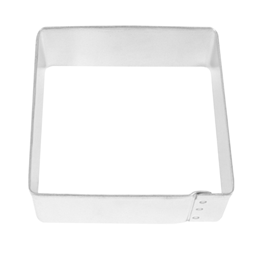 12pc R&M Tinplated Steel Santa Centrepiece Cookie Cutter Set Bakeware Silver