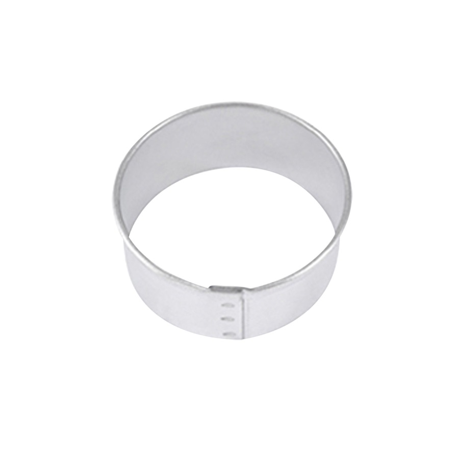 12pc R&M Tinplated Steel Santa Centrepiece Cookie Cutter Set Bakeware Silver