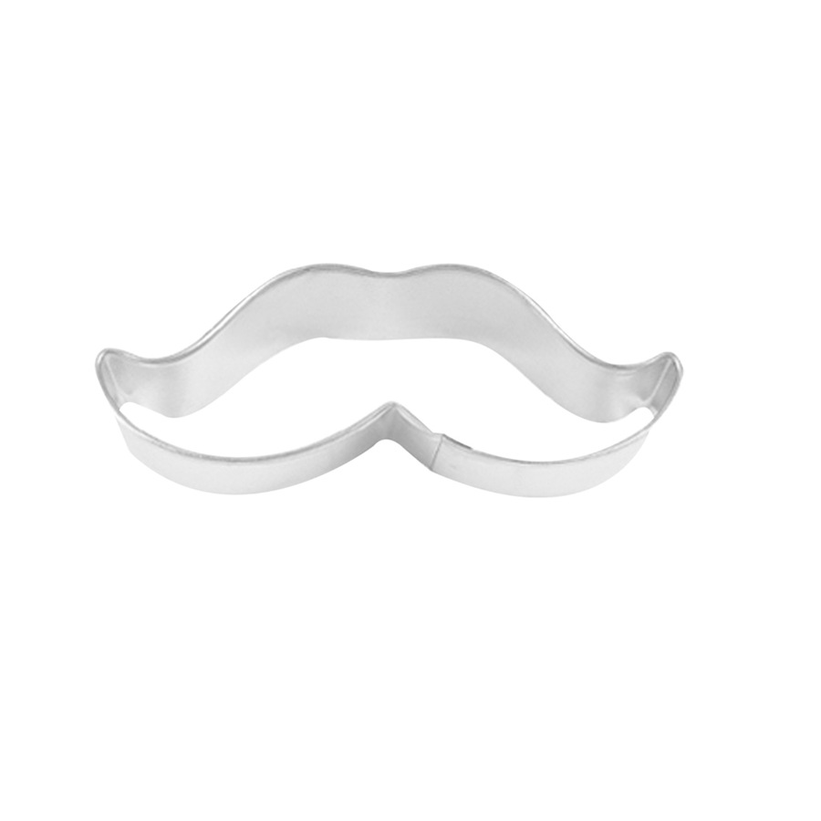 12pc R&M Tinplated Steel Santa Centrepiece Cookie Cutter Set Bakeware Silver