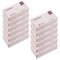 12PK Emotions 100% Bamboo Eco-Friendly 90 Sheet Box Soft Facial Tissues Paper
