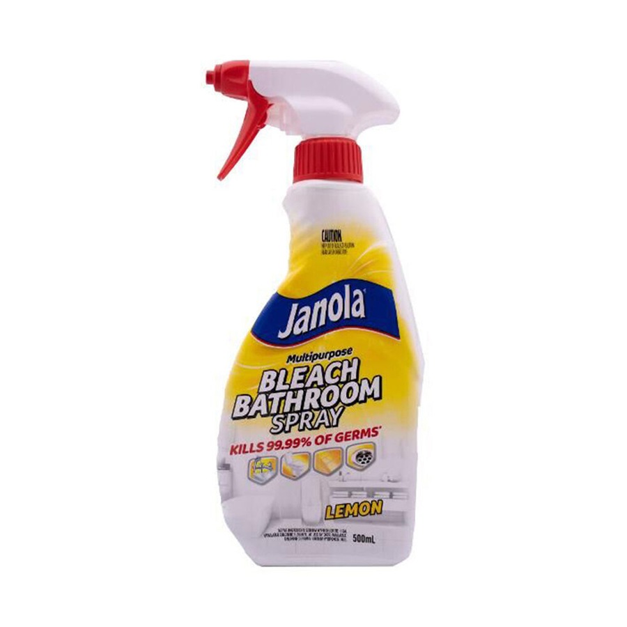 12PK Janola Bleach Bathroom Spray Mould & Mildew Remover 500ml Lemon