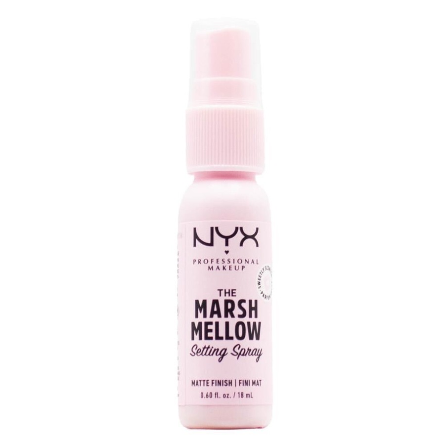 12PK NYX 18ml The Marshmallow Vegan Travel Makeup Setting Spray Matte Pink