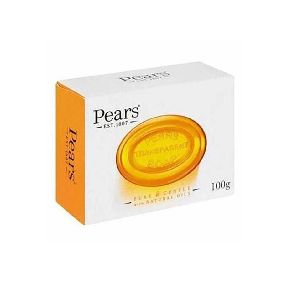 12PK Pears Pure & Gentle Transparent Soap Bar 100g w/ Natural Oils Body Care