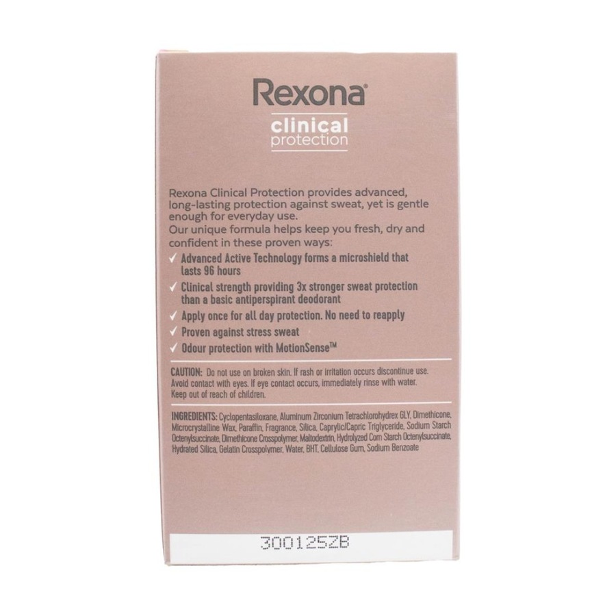 12PK Rexona Clinical Protection Antiperspirant Deodorant Cream Sheer Powder