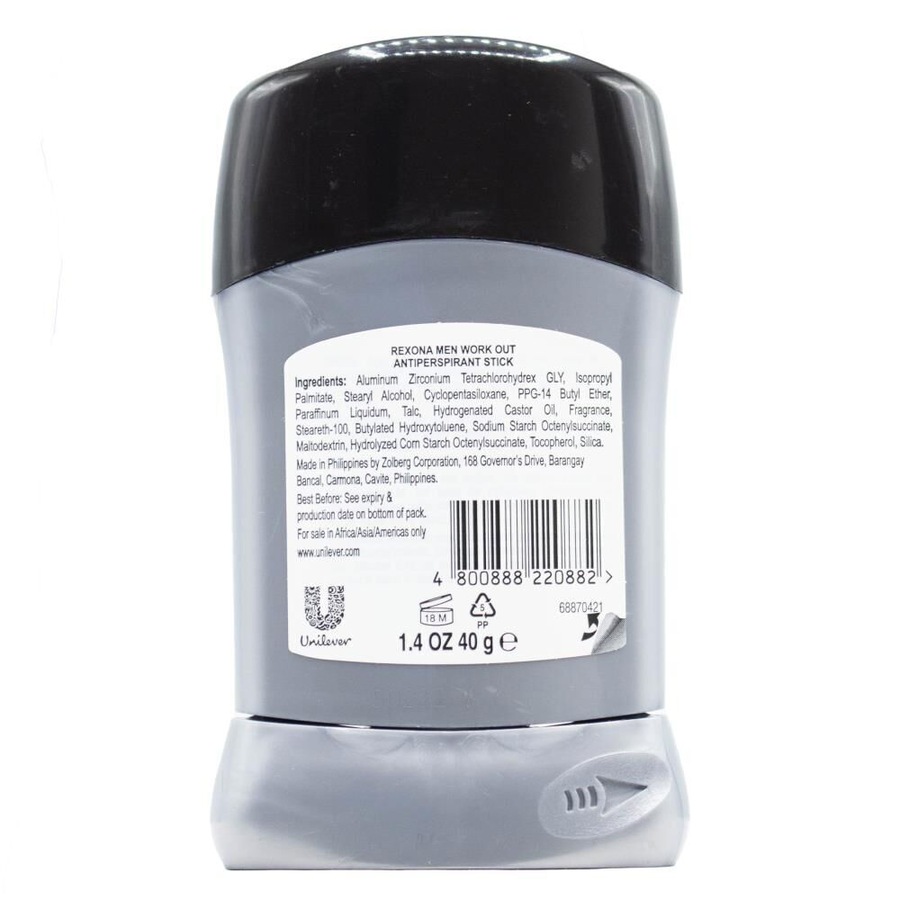 12PK Rexona Men MotionSense Antiperspirant Stick Deodorant 48H Protection 40g