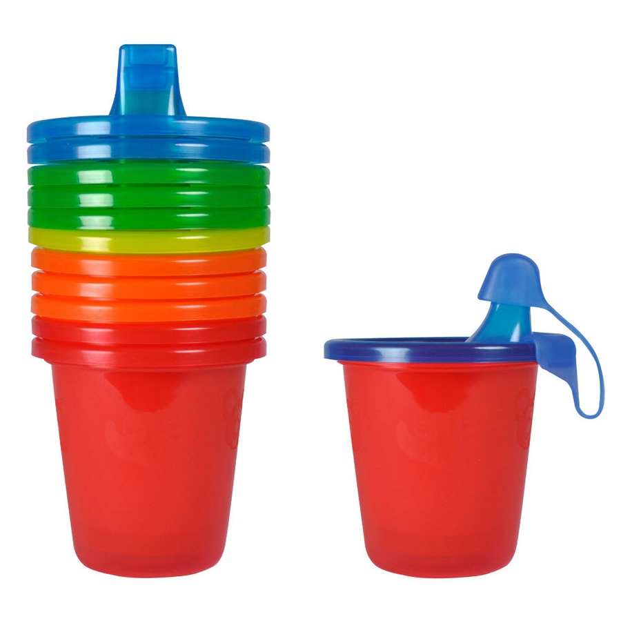 12PK The First Years Take & Toss Baby Bowls/Sippy Cups Feeding Food Containers