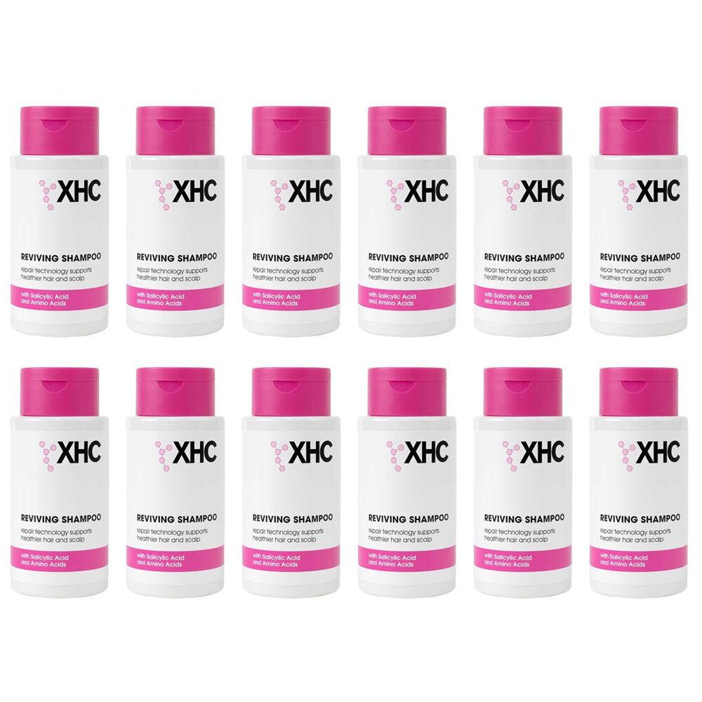 Buy 12PK XHC Reviving Shampoo w/Salicylic & Amino Acid For Damaged Hair ...
