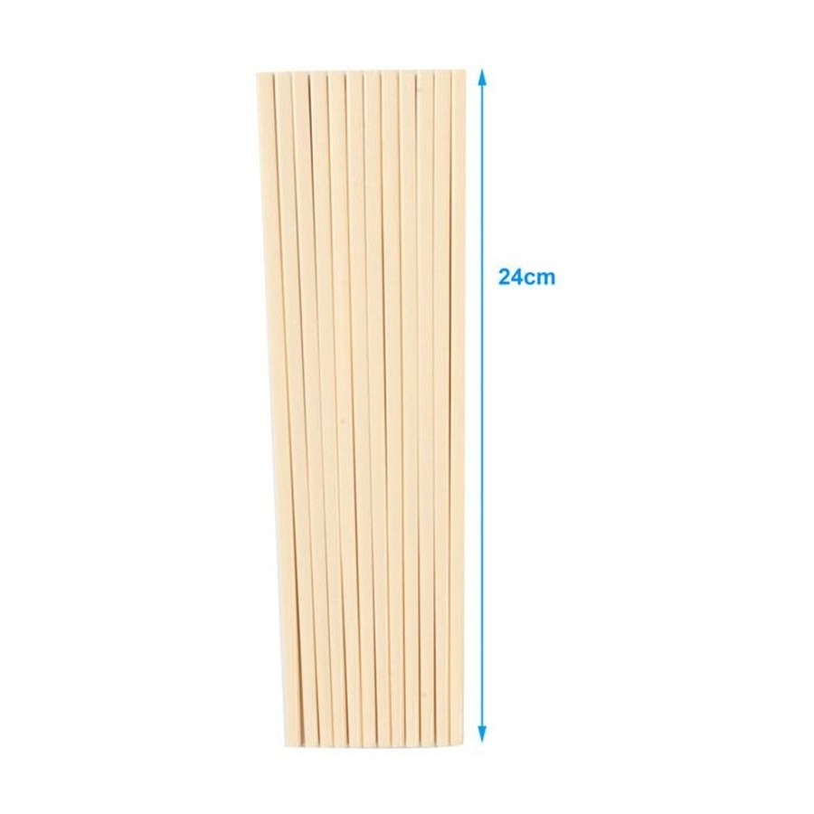 12x 12pc Braz Reusable Washable Melamine Chopsticks Kitchen Dining Utensils 24cm