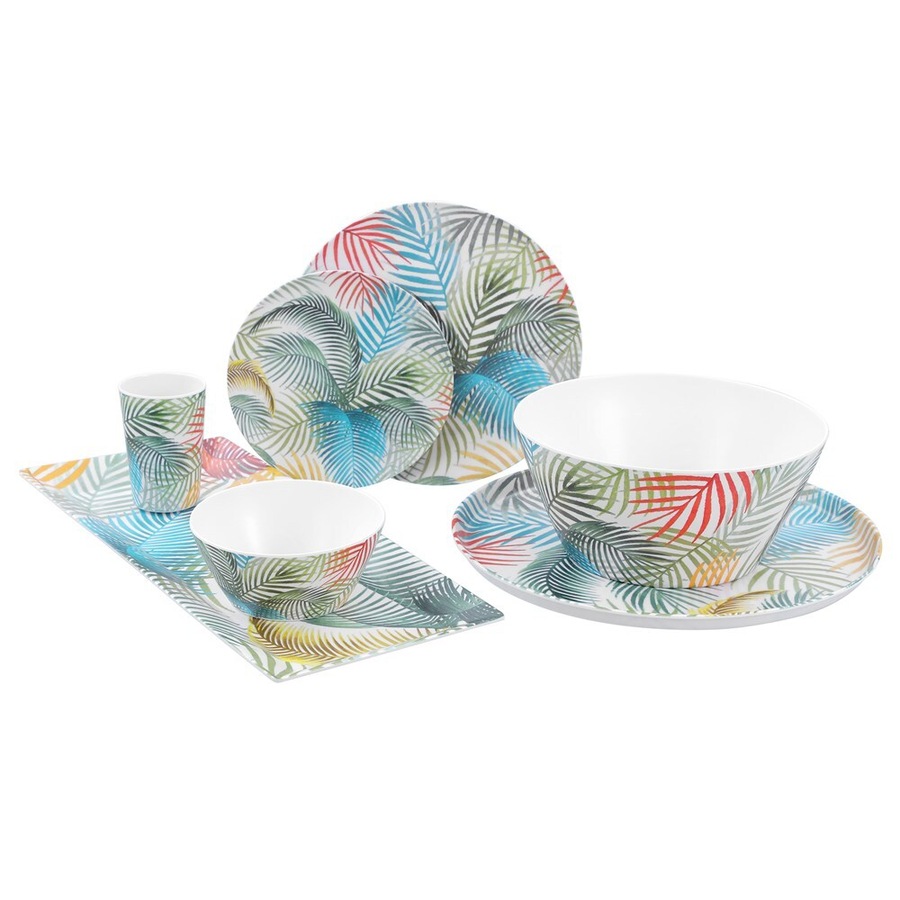 12x Lemon & Lime Summer Dine 300ml Melamine Tumbler Water/Juice Drink Party Cup