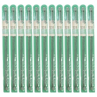 12x Malli 35cm Art And Craft Stainless Steel 4mm Knitting/Crochet Needles - Grey