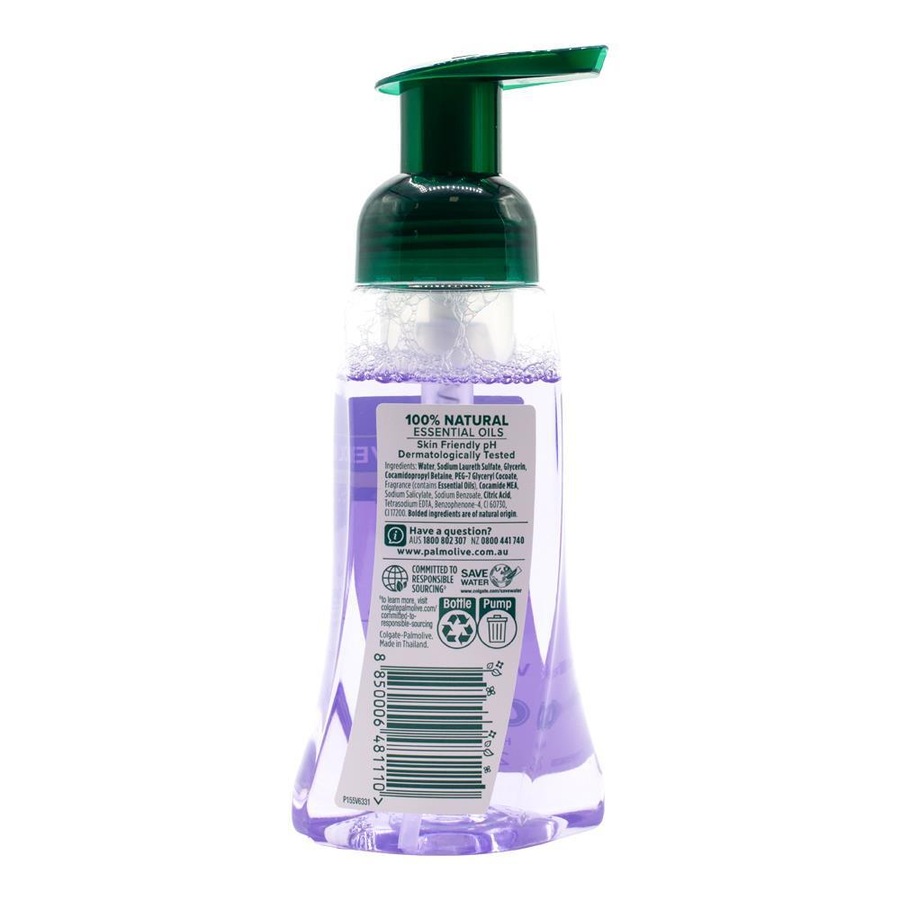 12x Palmolive 250ml Foaming Hand Wash Soap Nourishing Vanilla & Wild Berries