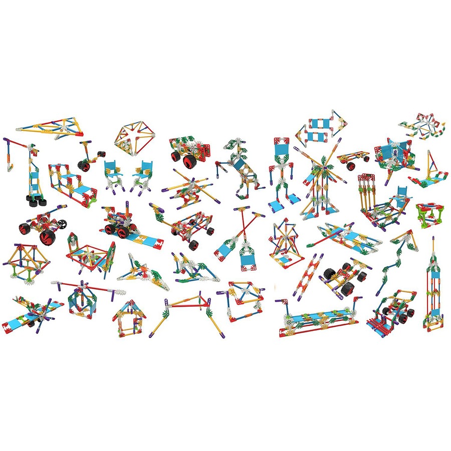 Buy 141pc Knex Beginner Builds Kids/Childrens Construction Toy - 40 ...