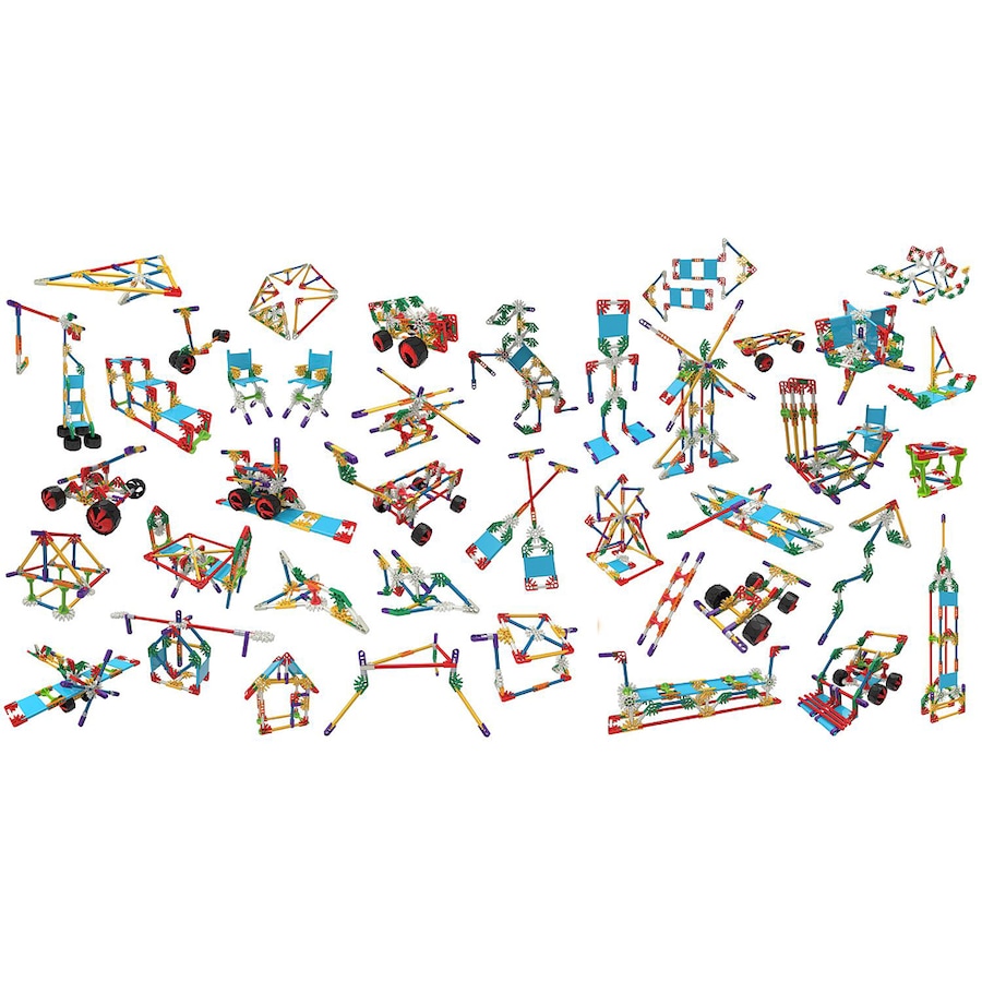 Buiulds Buy 141pc Knex Beginner Builds Kids/Childrens Construction Toy - 40 ...