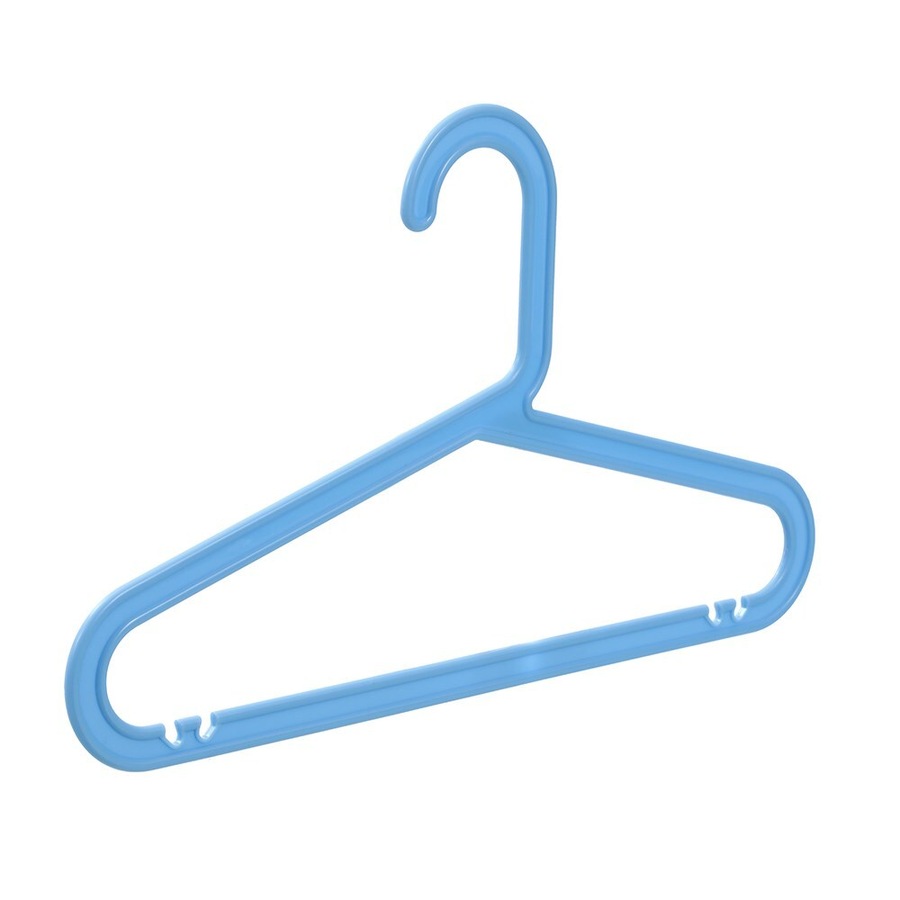 144pc Boxsweden Hangit Kids Strong Plastic Hanger Clothes Home 34cm - Assorted