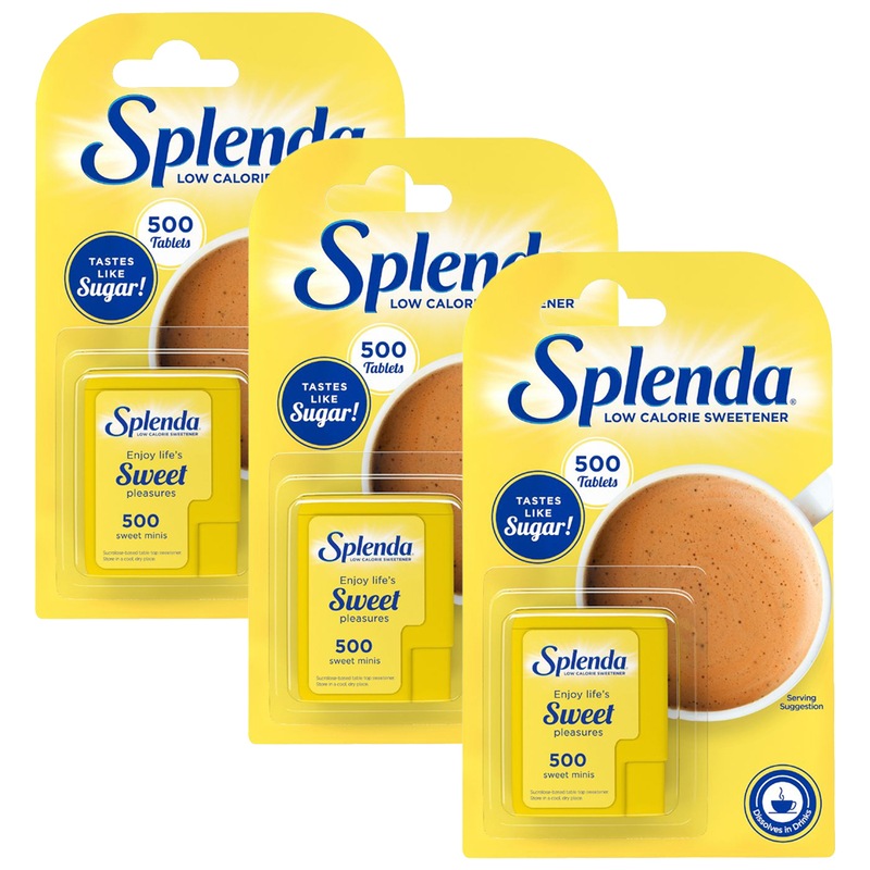 Buy 1500pc Splenda Low Calorie Sweetener Tablets Sugar Alternative