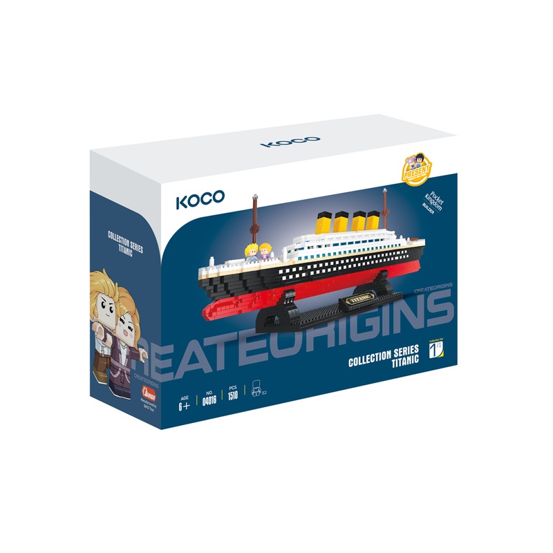 Buy 1510pc Koco Titanic Kids/Children Building Bricks/Blocks Assemble ...