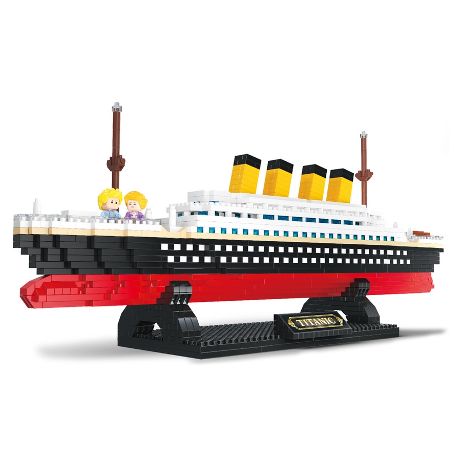 1510pc Koco Titanic Kids/Children Building Bricks/Blocks Assemble Play Toy 6y+