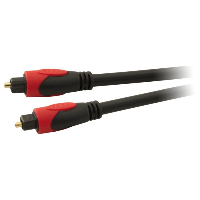 LA0478 15M 6MM Toslink Optical Lead Digital Audio Optical Fiber Cable Cord Gold