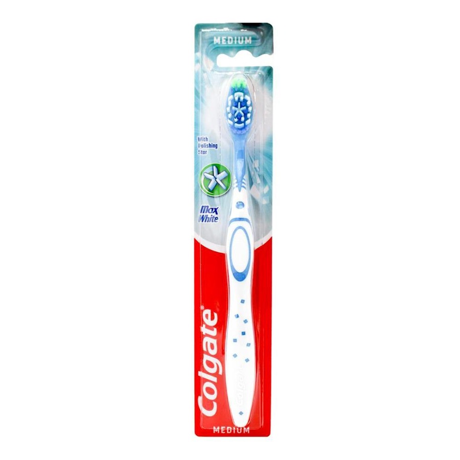 16x Colgate Toothbrush Max White Polishing Star Dental Care Teeth Cleaner Medium