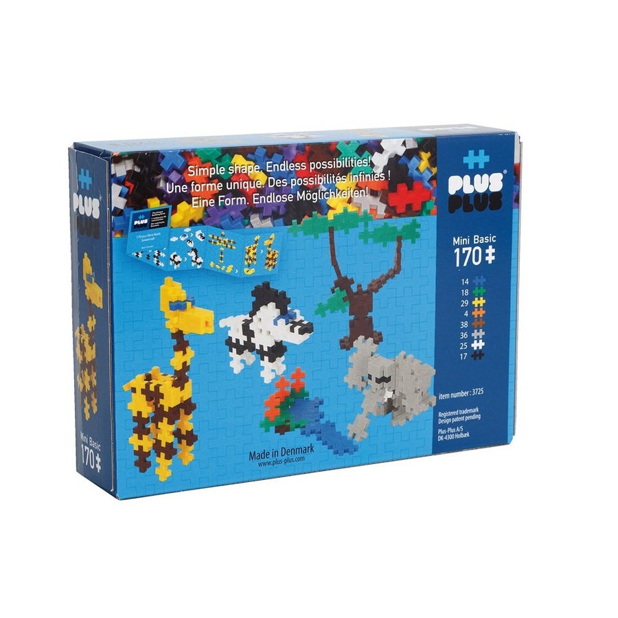 170pc Plus Plus Basic Savannah Creativity Puzzle Kids/Toddler Activity Toy 5y+