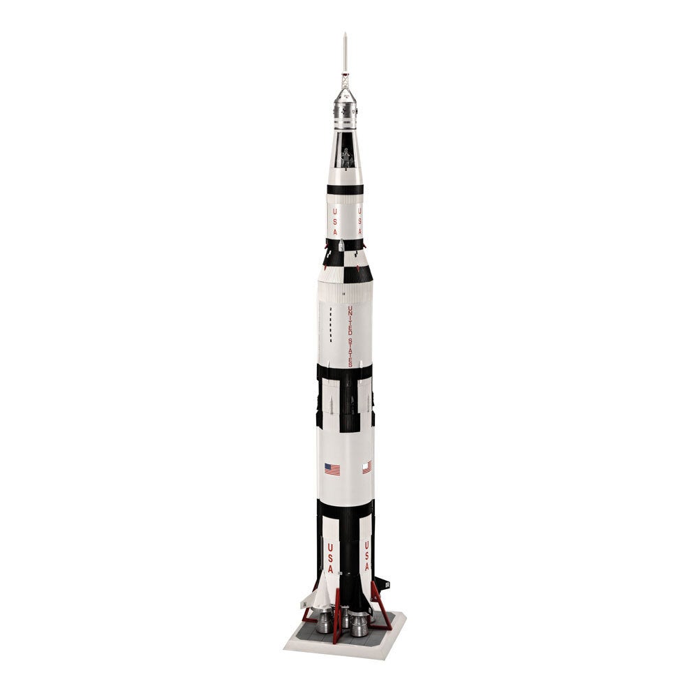183pc Revell 1:96 Apollo 11 Saturn V Rocket Level 5 Craft Paint Model Kit 114cm 