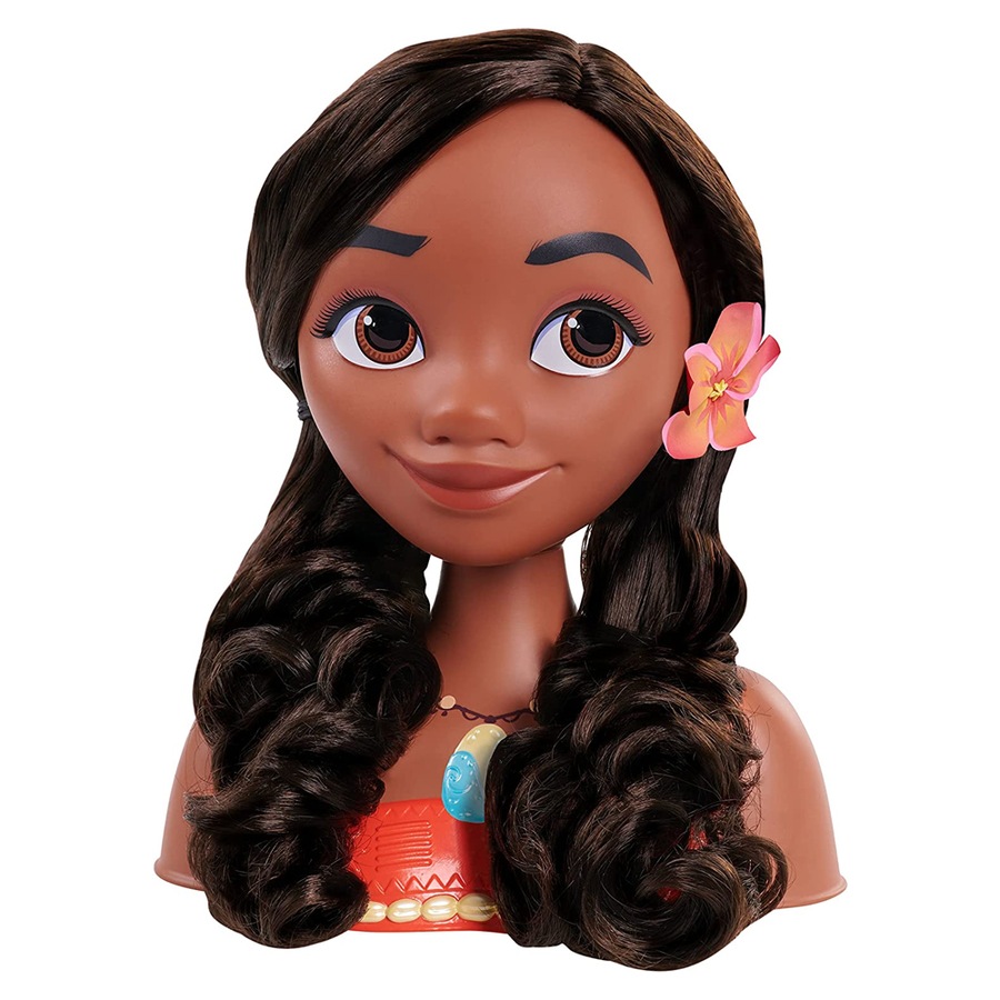 18pc Disney Princess Moana Styling Head Kids/Childrens Interactive Play Toy 3+