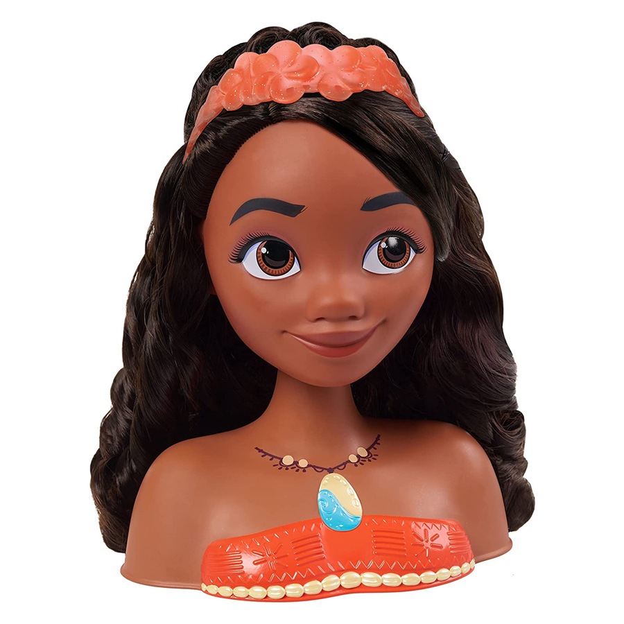 18pc Disney Princess Moana Styling Head Kids/Childrens Interactive Play Toy 3+