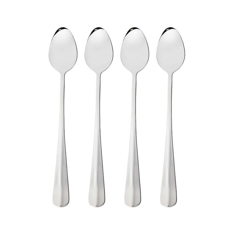 2 x 4pc Wiltshire Baguette Stainless Steel Latte Spoon Kitchen Utensils Set