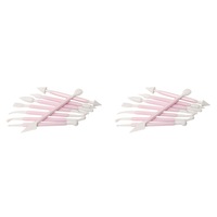 2 x 8pc Wiltshire Fondant Modelling Cake Decorating Kitchen Bakeware Tools