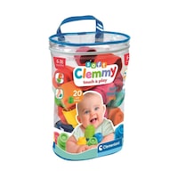 20pc Clementoni Soft Clemmy Touch & Play Soft Blocks Toy Baby/Infant 6m+