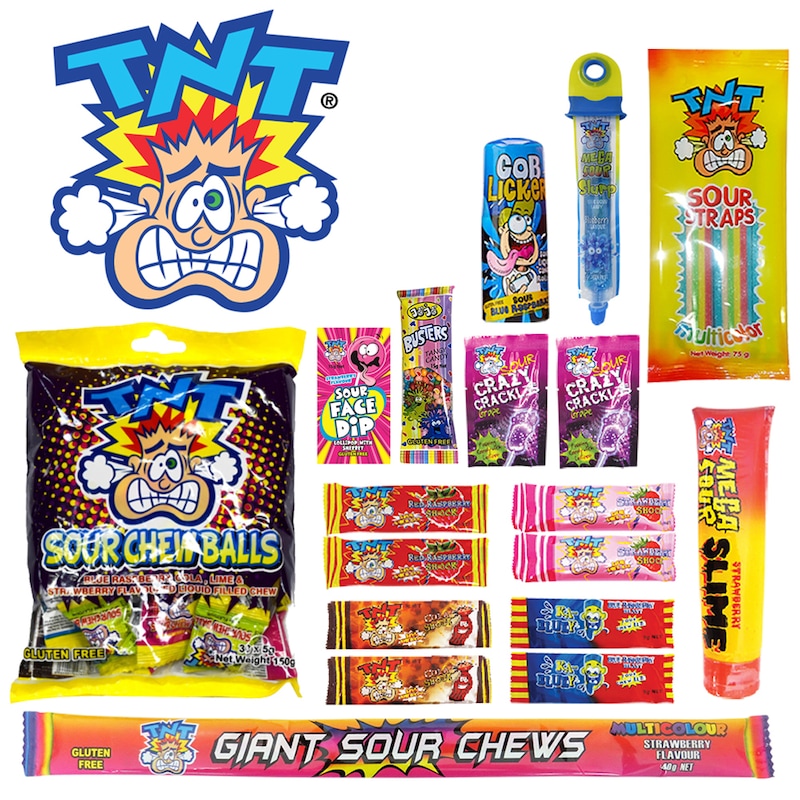 Buy 20pc TNT Ka-Bluey Kids Lollies Showbag w/Confectionery/Chew Bar ...