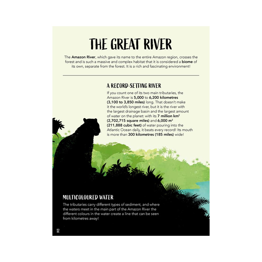 220pc Sassi Junior Save the Planet The Amazon Jigsaw Puzzle & Book Set Kids 6y+