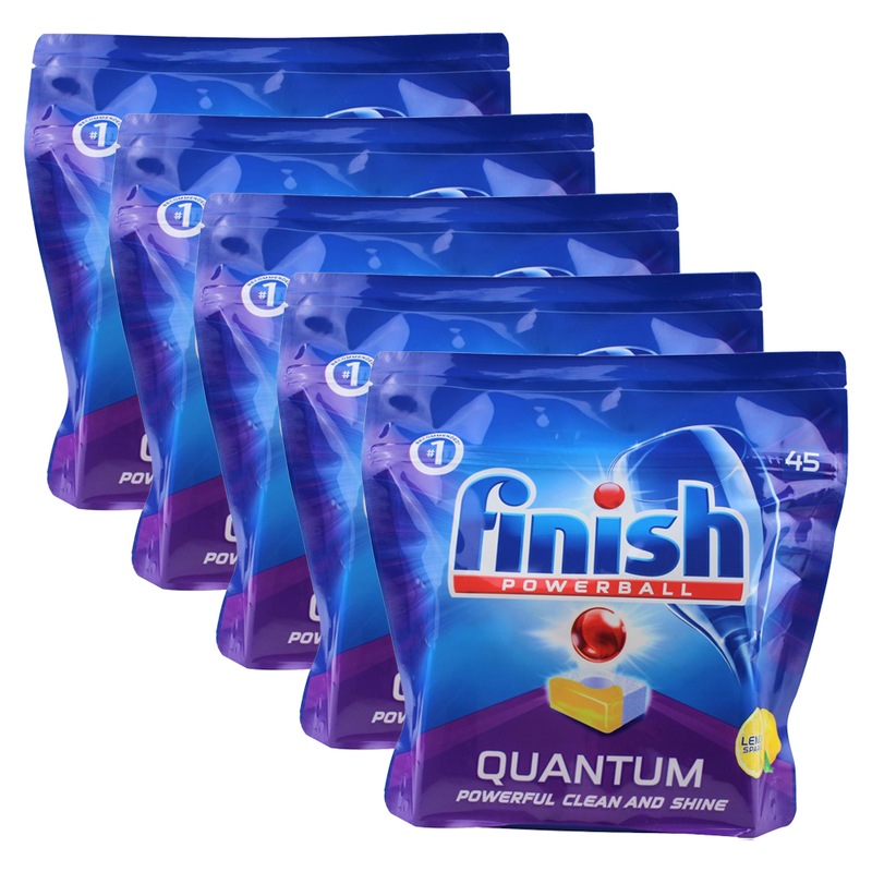 Buy 225pc Finish Powerball Quantum Dishwashing Machine Tablets Lemon
