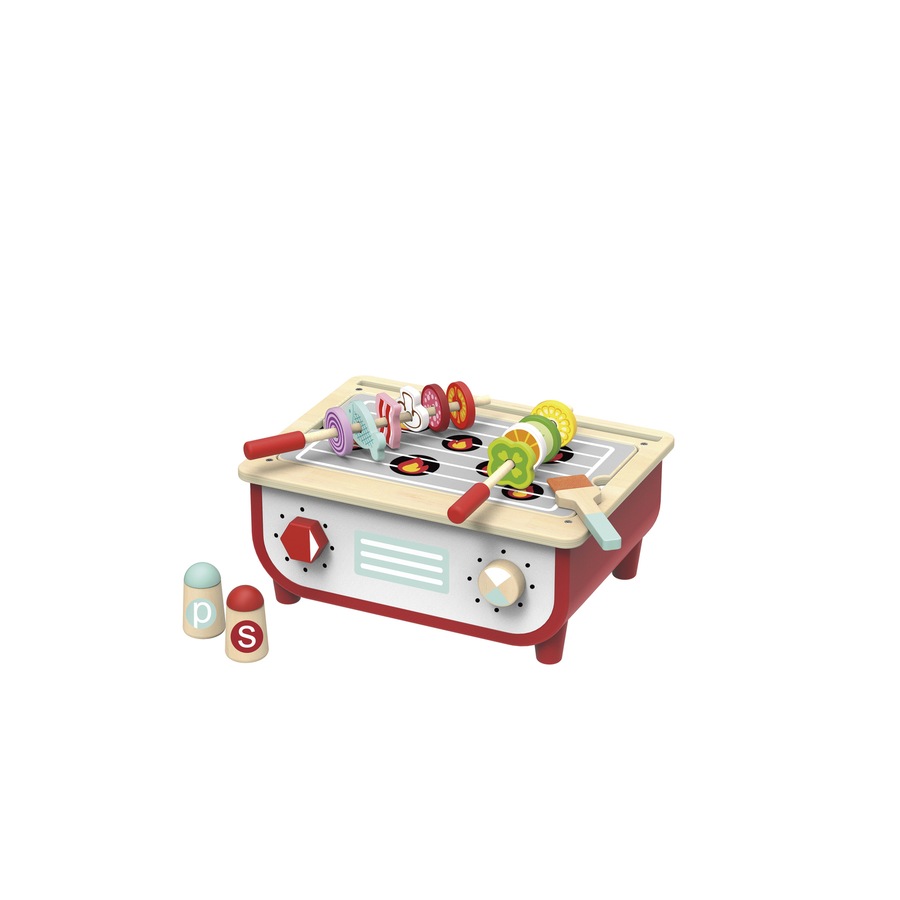 23pc Tooky Toy Imaginative Kids/Children's Creative Kitchen Set & Bbq Kids 3+