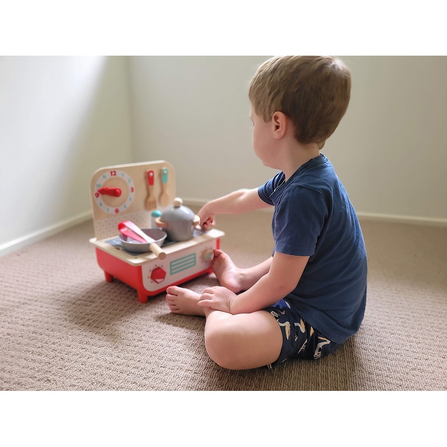 23pc Tooky Toy Imaginative Kids/Children's Creative Kitchen Set & Bbq Kids 3+