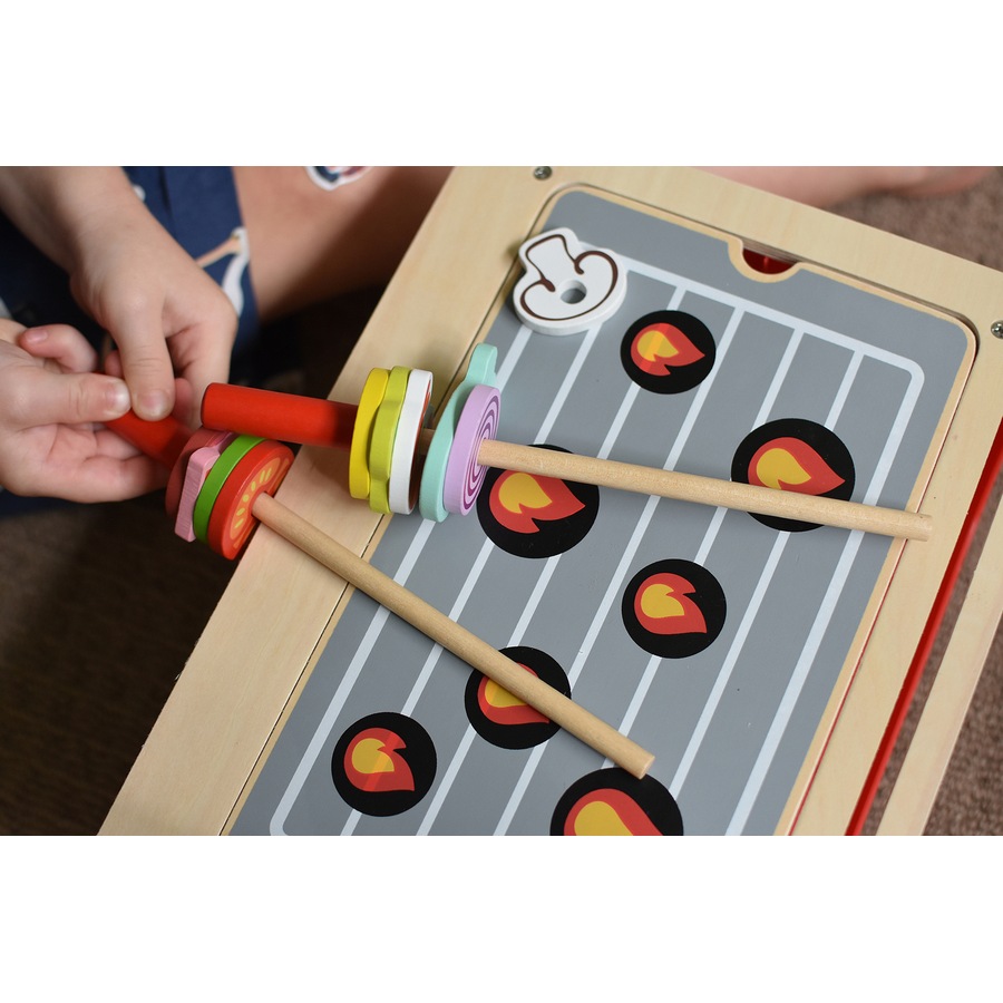 23pc Tooky Toy Imaginative Kids/Children's Creative Kitchen Set & Bbq Kids 3+