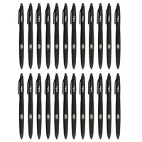24pc Artline Supreme 1.0mm Ball Point Pen Writing School Ballpoint Pens Black