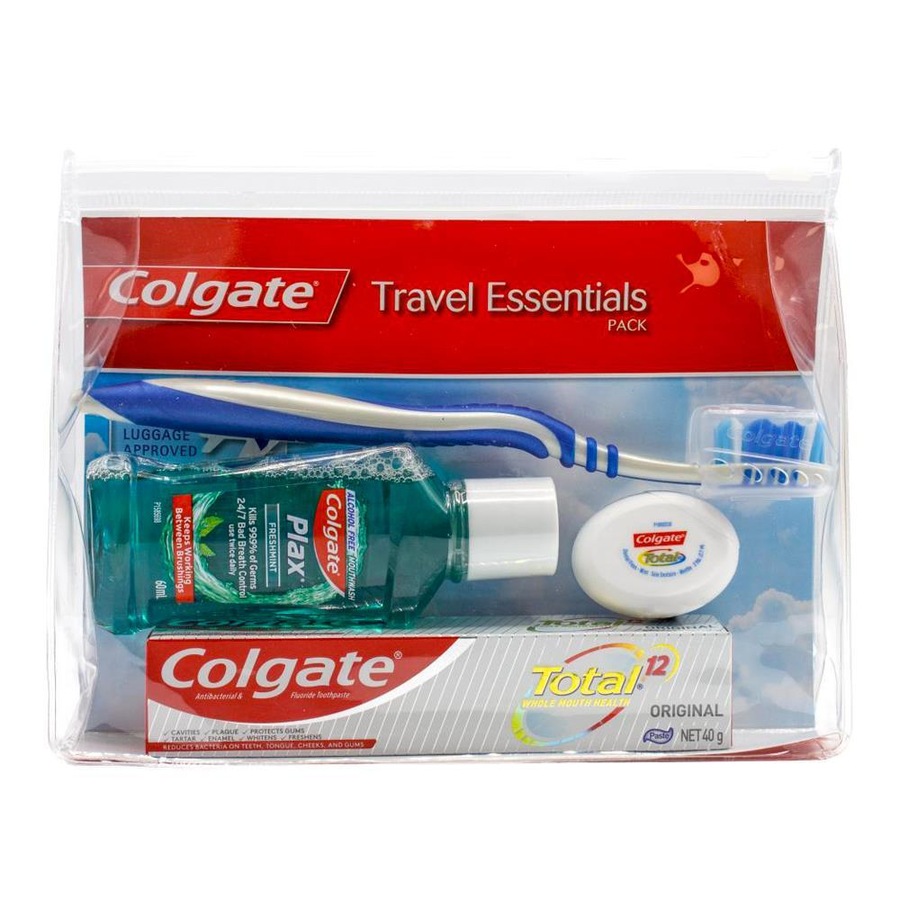 Buy 6x 4pc Colgate Toothpaste/Toothbrush/Mouthwash/Floss Oral Care ...