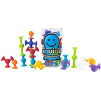 24pc Fat Brain Toys Squigz Starter Suction Construction Fun Toy Set Kids 3y+
