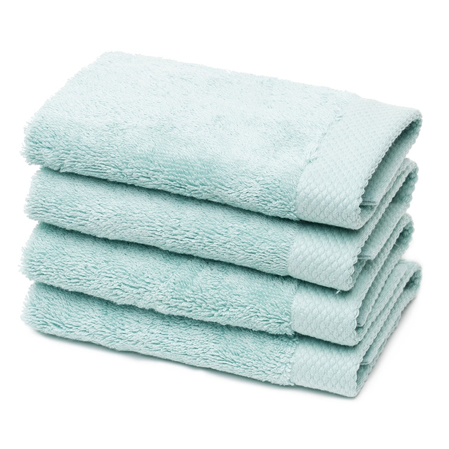 24pc Morrissey Australian Cotton 650GSM Premium Face Towel Set Eucalyptus