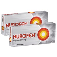 24x Nurofen 200mg Tablets Temporary Pain/Inflammation Relief Headache/Flu/Fever