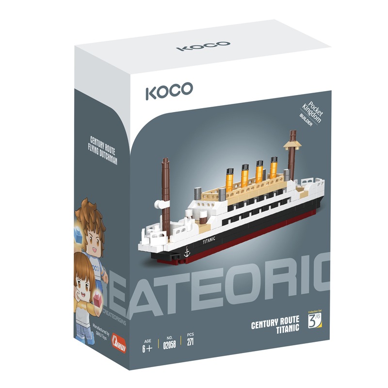 Buy 271pc Koco Titanic Kids/Children Building Bricks/Blocks Assemle ...