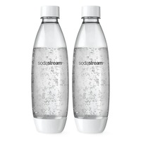 2pc 1L Sodastream Water Bottles Soda Maker Dishwasher Safe BPA Free Carbonating