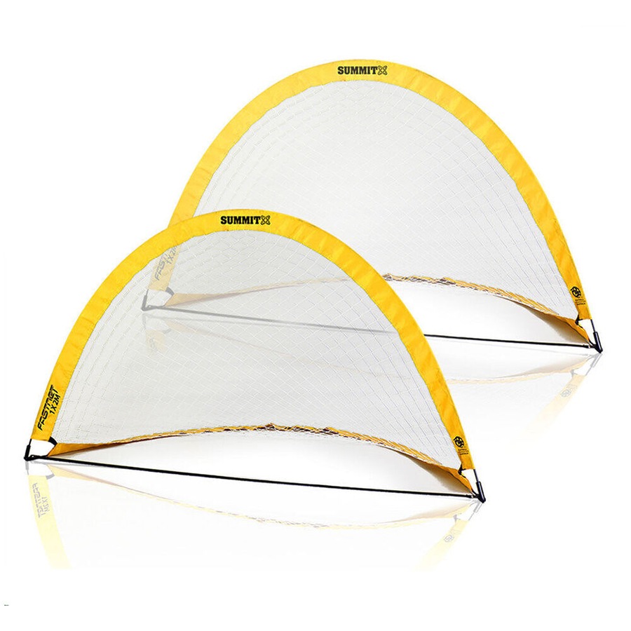 Buy 2pc Football Australia Pop-Up Fastnet Portable Soccer Goals ...