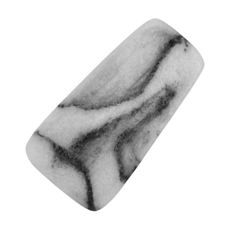 2pc J.Elliot Home Orion Rectangular Serving Trays 23x12.5x3.5cm Grey Stone Matt