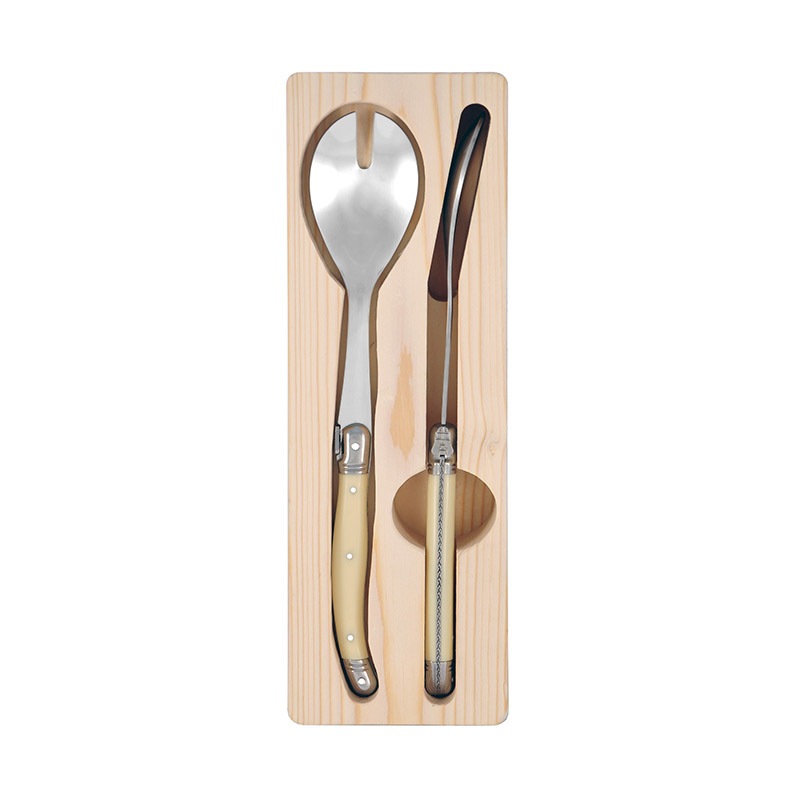 Buy 2pc Laguiole Silhouette Stainless Steel 28.5cm Salad Server Set