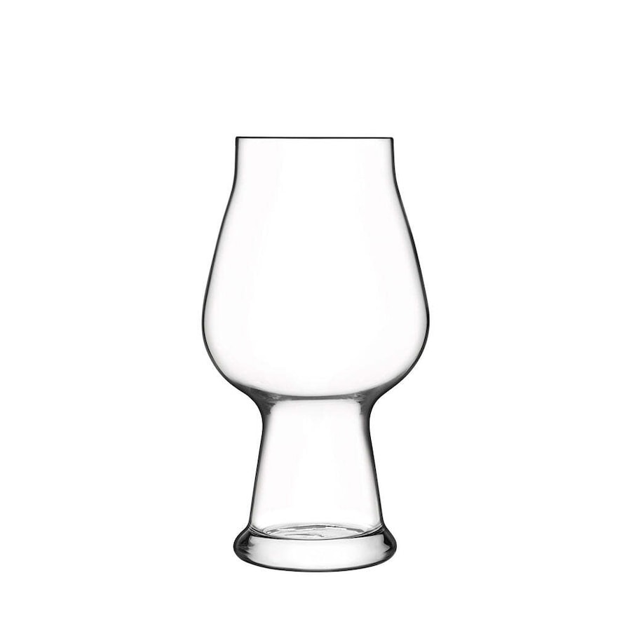 2pc Luigi Bormioli Birrateque 600ml Stout Beer Glasses Drinking Glassware Set