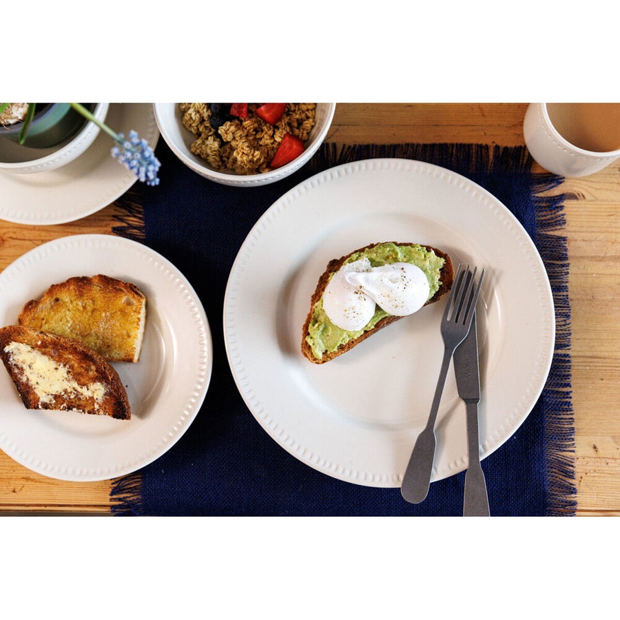 2pc Mikasa Rectangular 45 x 35cm Jute Kitchen Dining Table Placemats, Navy