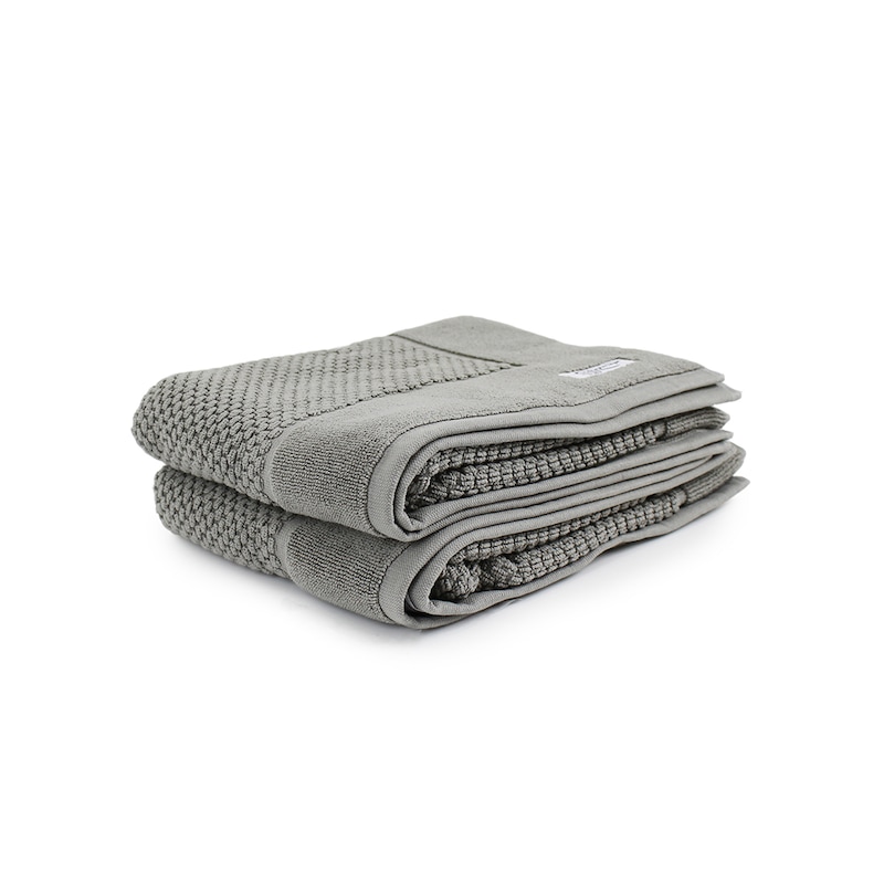 Buy 2pc Onkaparinga 60x90cm Cotton Avalon Premium Bath Mats Set 850GSM ...